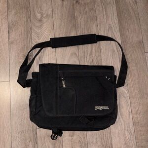 Jansport Black Messenger Bag for computers